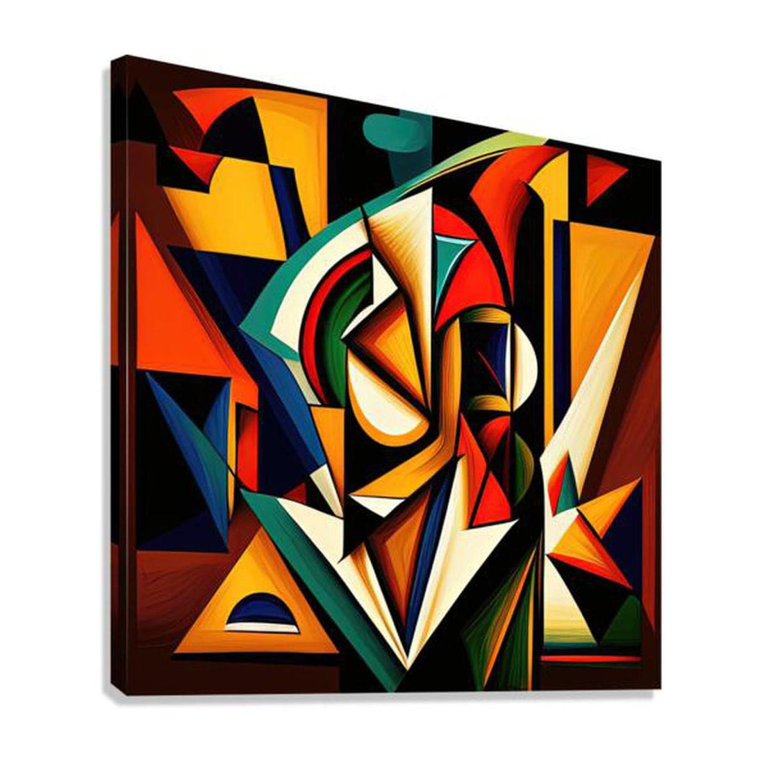 Changes, Abstract Art Print 11105 Giclée Stretched Canvas Print Visual Wall Art