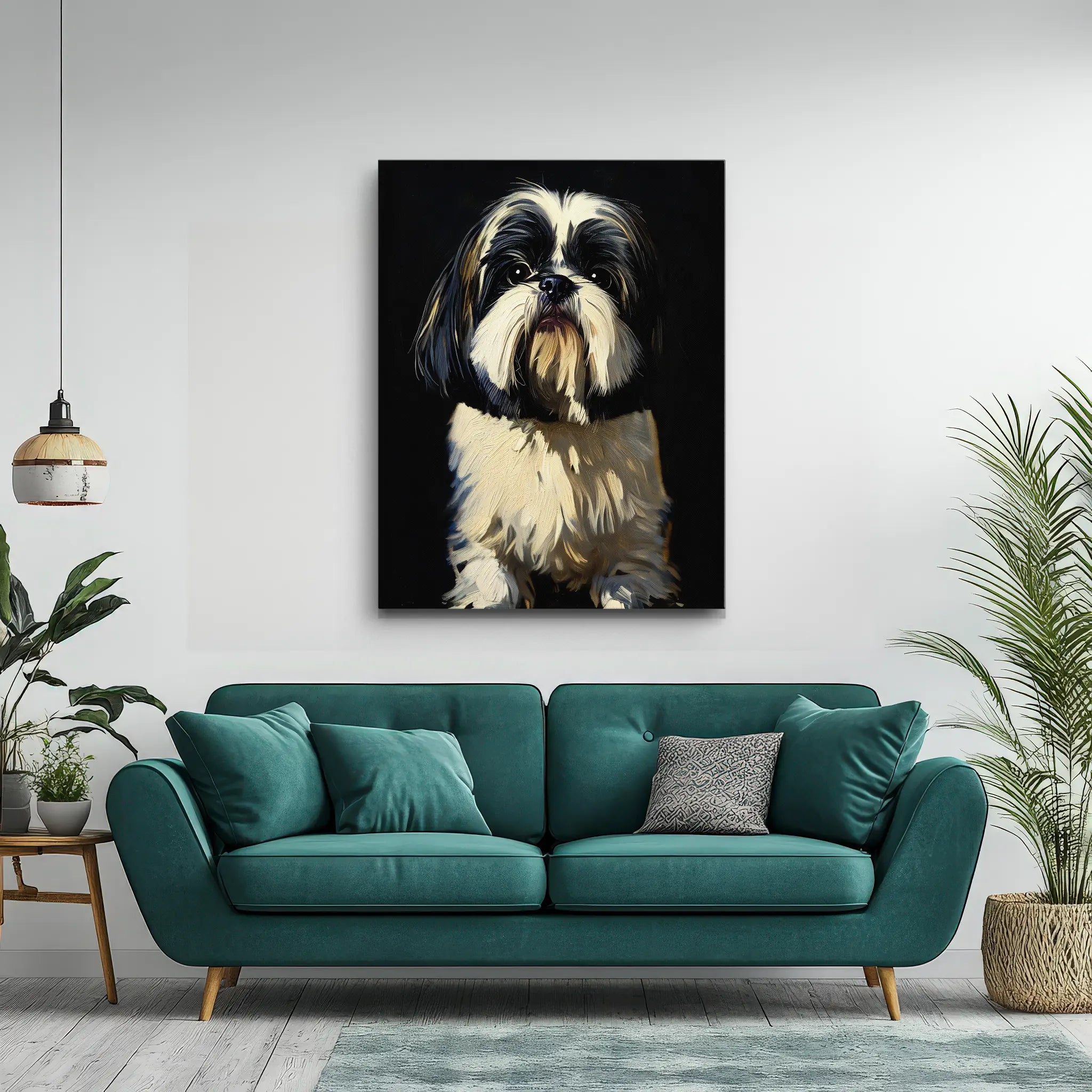 Charming Shih Tzu Giclée Print 456014 Visual Wall Art AR3:4V-AR4:5V Giclée Print