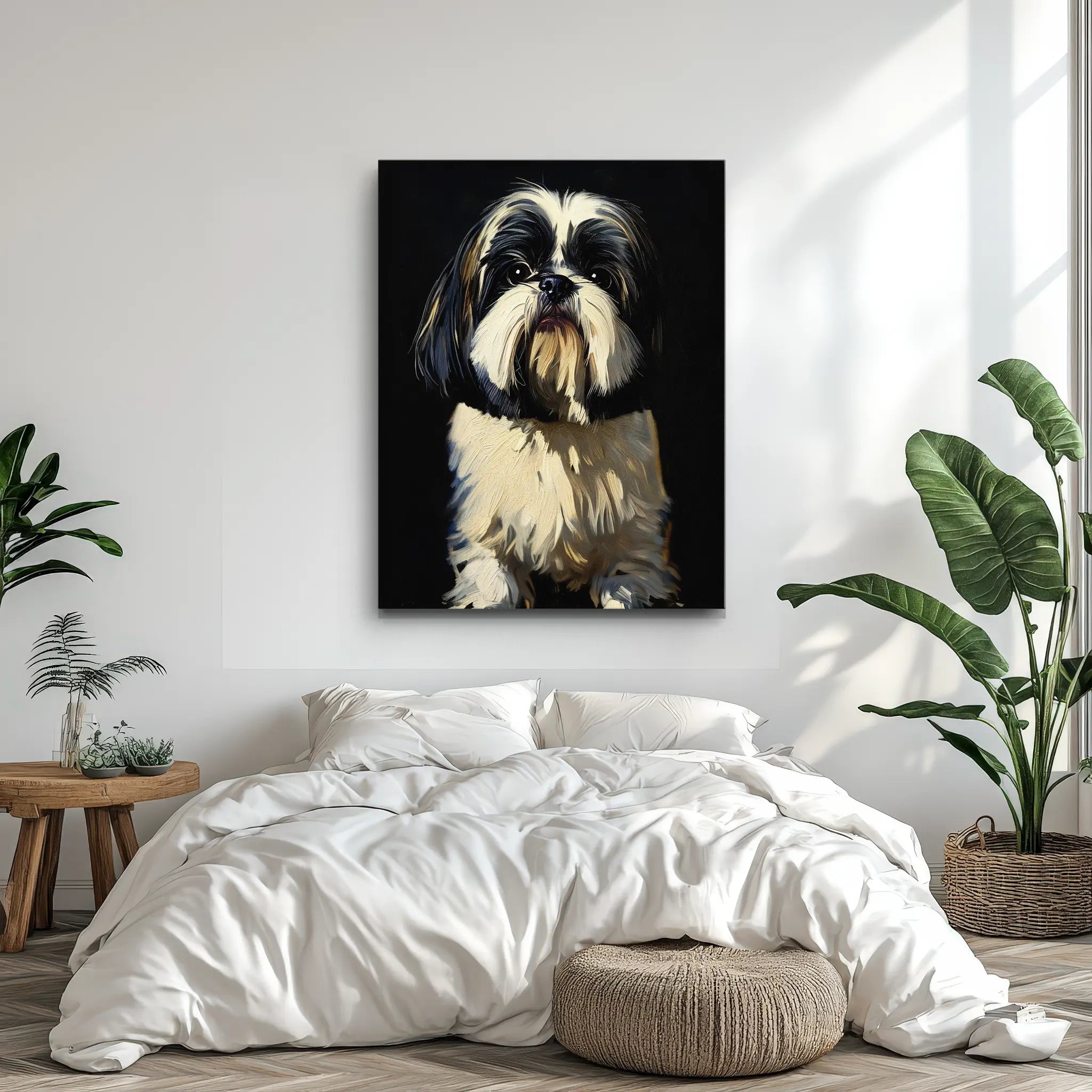 Charming Shih Tzu Giclée Print 456014 Visual Wall Art AR3:4V-AR4:5V Giclée Print