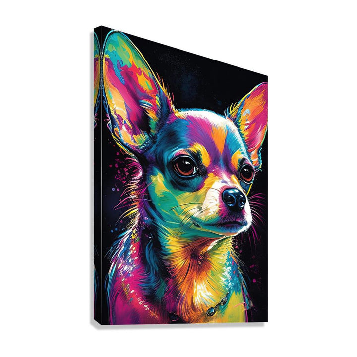 Chihuahua Dog , Paw And Claws, Pet Portrait Print 23701 Giclée Stretched Canvas Print Visual Wall Art