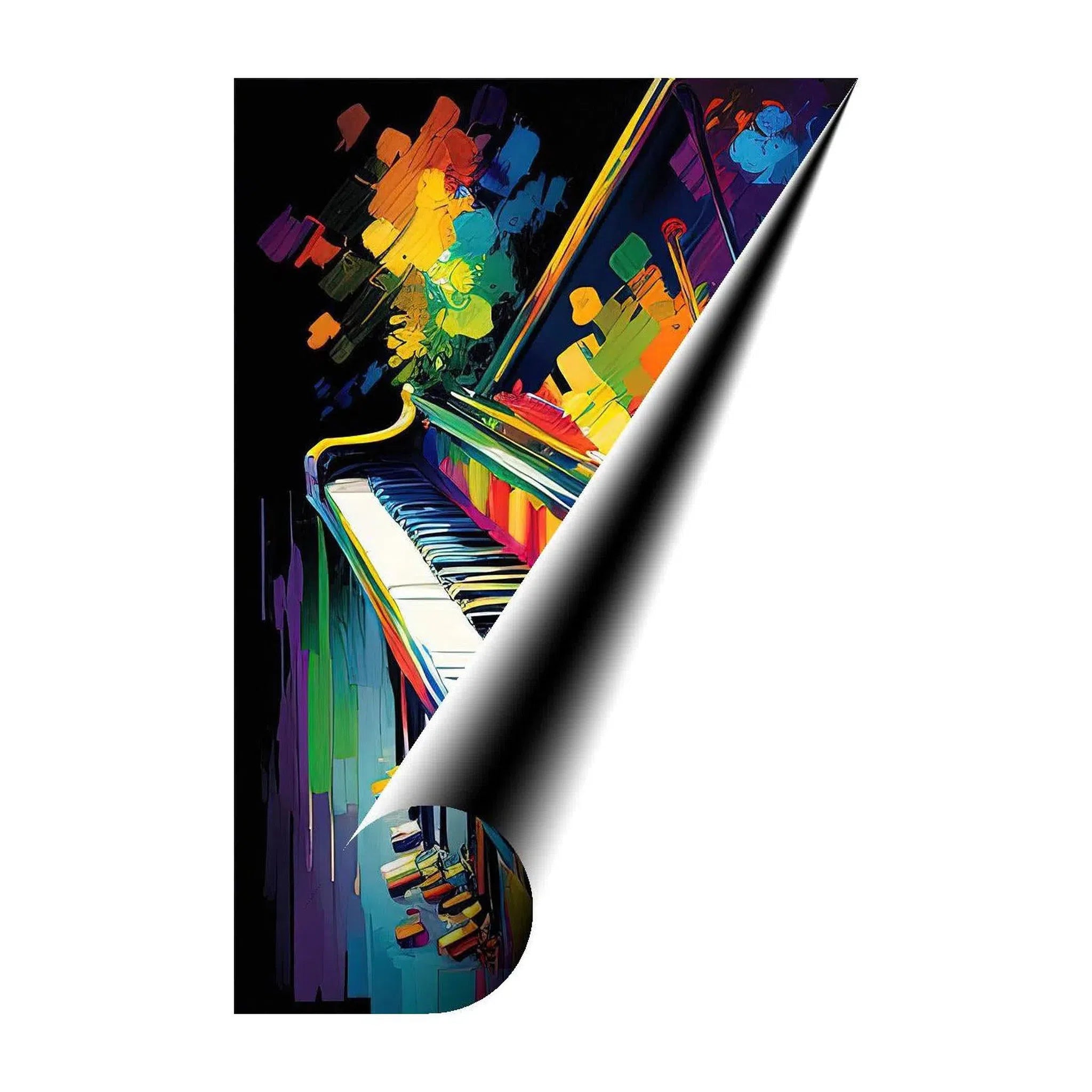 Classical Piano, Clavier Art Print 23401 Giclée Fine Art Matte Paper Print Visual Wall Art