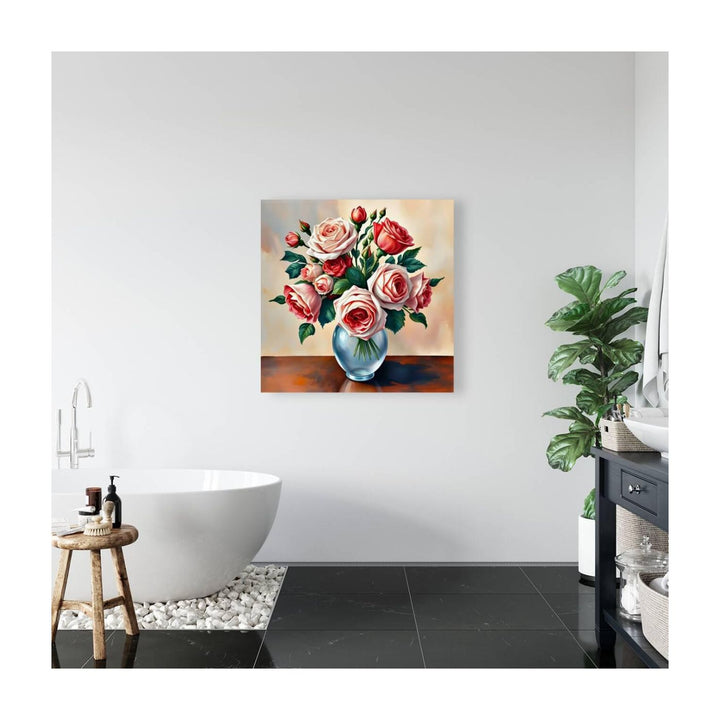 Close-Up Of Roses Still Life Print-11907 Visual Wall Art