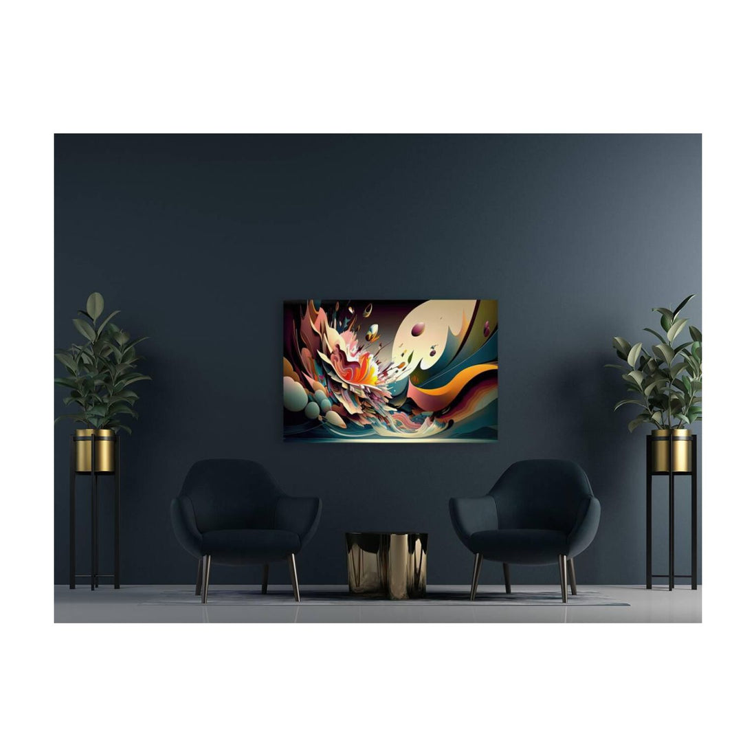 Cracked, Abstract Art Print 32820 Visual Wall Art