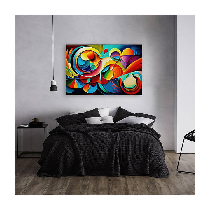 Cynosure, Abstract Art Print 32525 Visual Wall Art