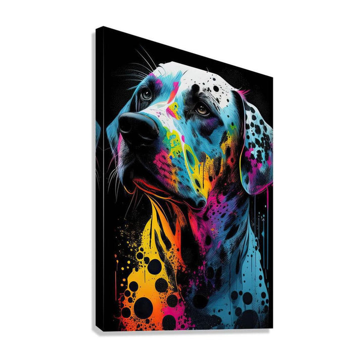 Dalmatian Dog , Paw And Claws, Pet Portrait Print 23700 Giclée Stretched Canvas Print Visual Wall Art