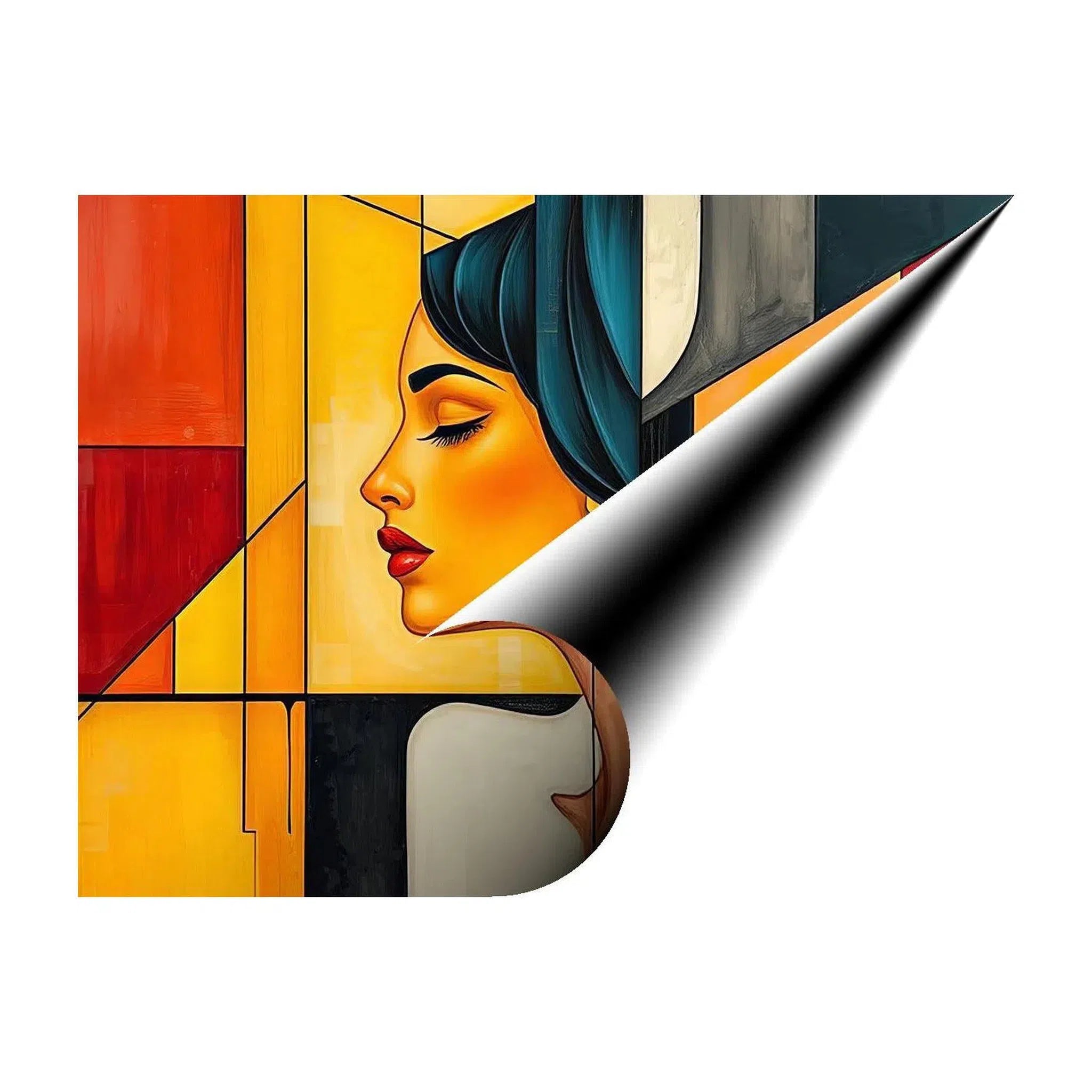 Daydream, Abstract Art Print 43602 Giclée Fine Art Matte Paper Print Visual Wall Art