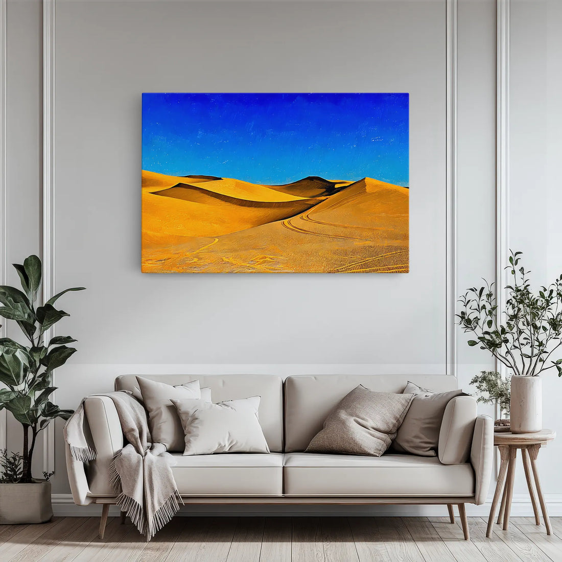 Desert Dunes Under Blue Sky Giclée Print 323013 Visual Wall Art AR3:2H Giclée Print