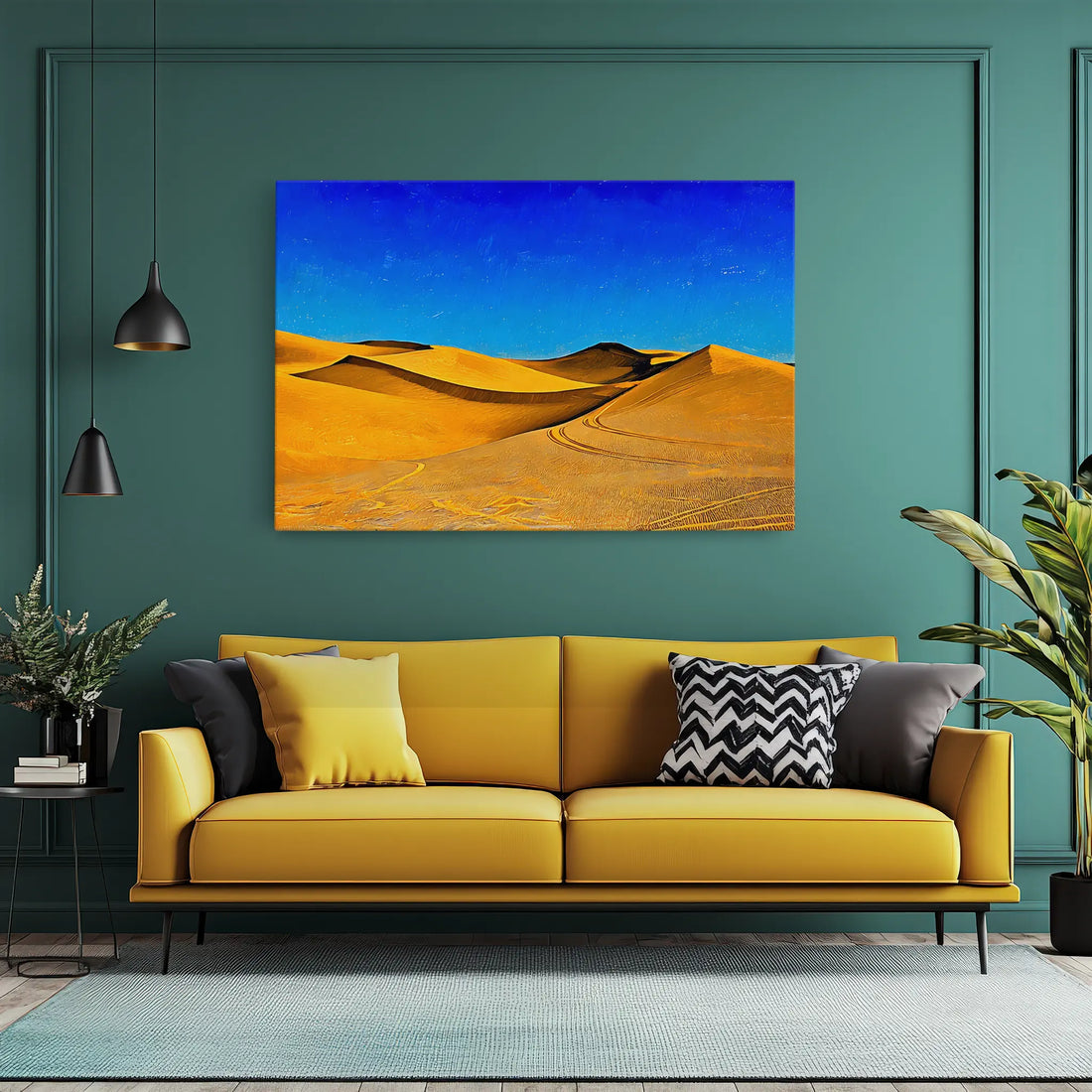 Desert Dunes Under Blue Sky Giclée Print 323013 Visual Wall Art AR3:2H Giclée Print