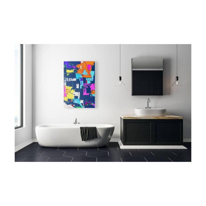 Disruption Abstract Art Print 23117 Visual Wall Art