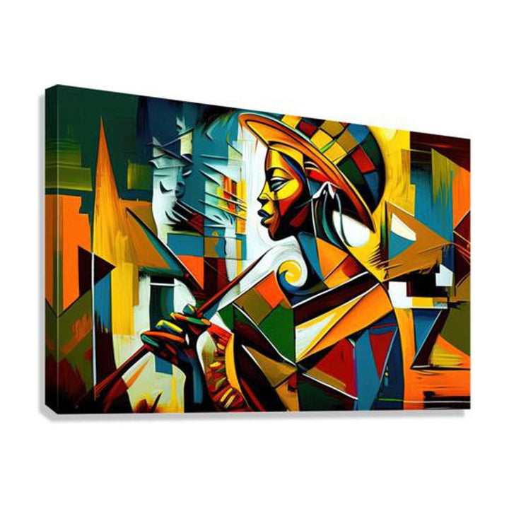 Effect, Abstract Art Print 32536 Giclée Stretched Canvas Print Visual Wall Art