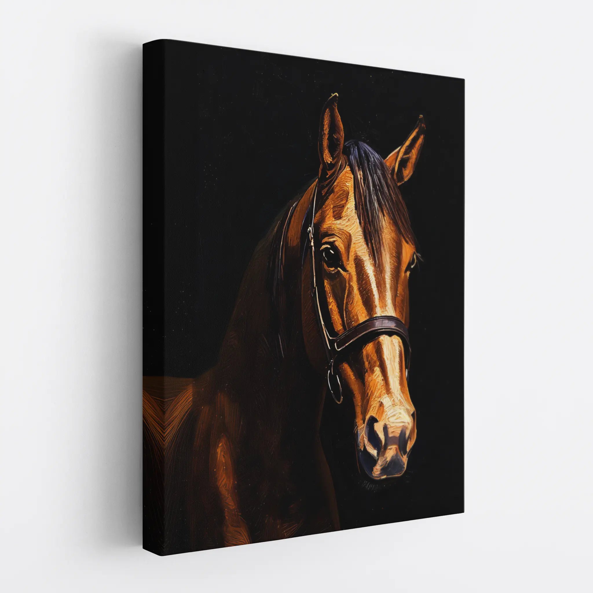 Elegant Equestrian Horse Giclée Print 456020 Visual Wall Art AR3:4V-AR4:5V Giclée Print
