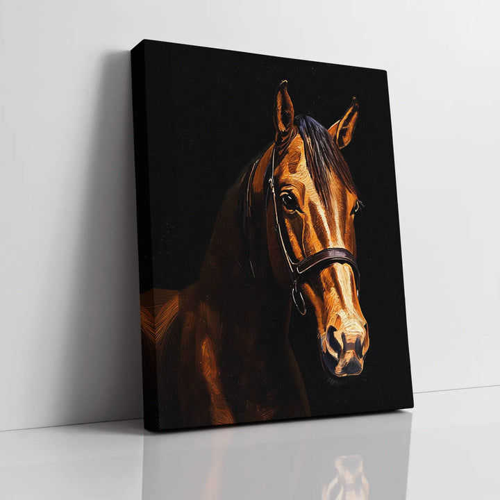 Elegant Equestrian Horse Giclée Print 456020 Visual Wall Art AR3:4V-AR4:5V Giclée Print