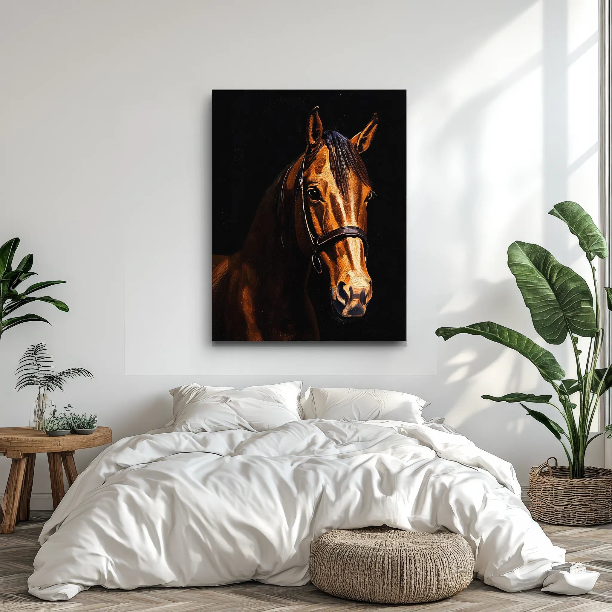 Elegant Equestrian Horse Giclée Print 456020 Visual Wall Art AR3:4V-AR4:5V Giclée Print