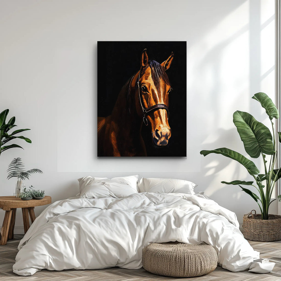 Elegant Equestrian Horse Giclée Print 456020 Visual Wall Art AR3:4V-AR4:5V Giclée Print