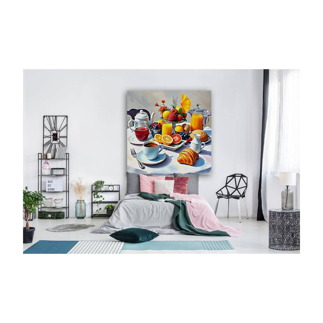 Energetic Breakfast Still Life Print-11909 Visual Wall Art