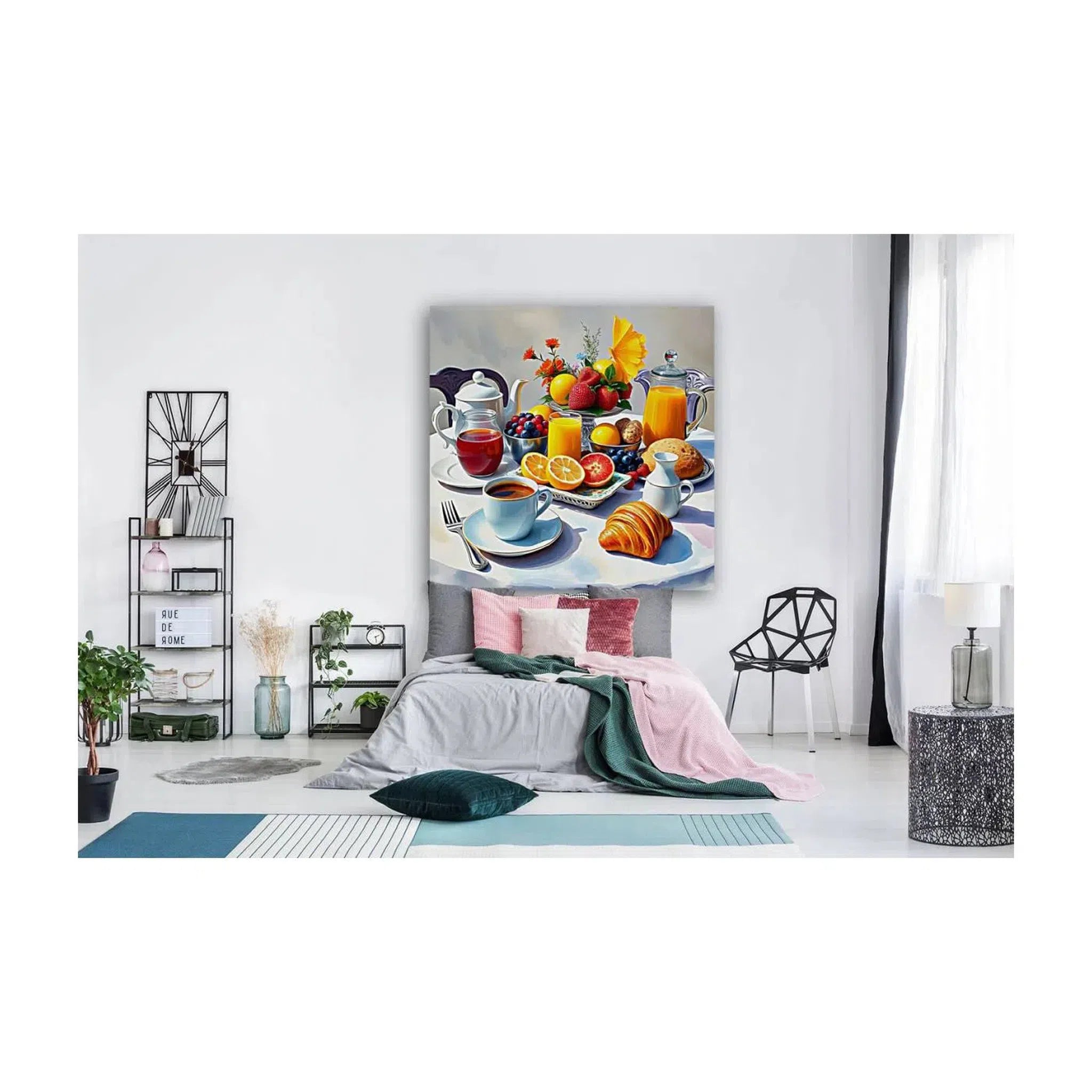 Energetic Breakfast Still Life Print 11909 Visual Wall Art