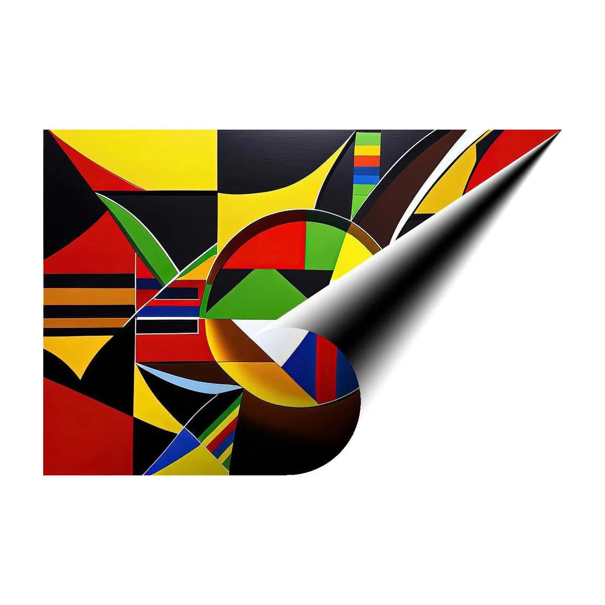 Existence, Abstract Art Print 32818 Giclée Fine Art Matte Paper Print Visual Wall Art