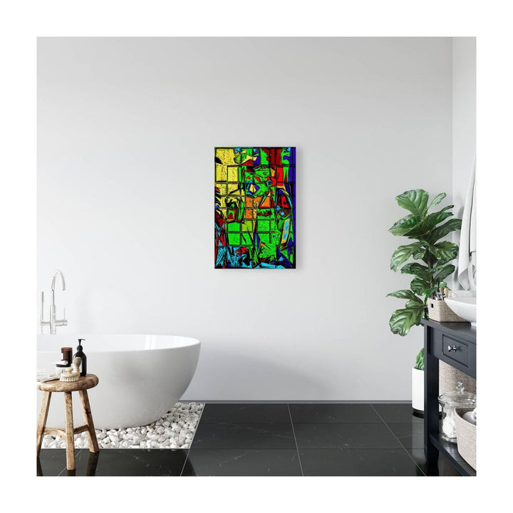 Expressive And Energetic Abstract Art Print 23115 Visual Wall Art