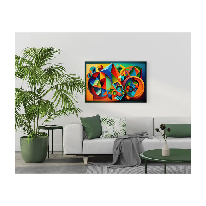 Fixit It, Abstract Art Print 32509 Visual Wall Art