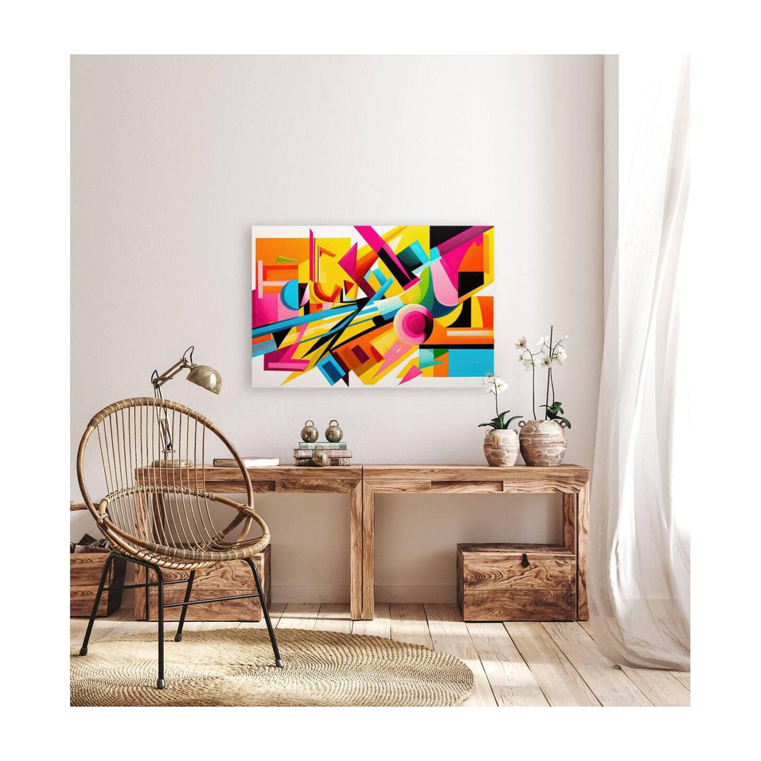 Fusion, Abstract Art Print 32812 Visual Wall Art