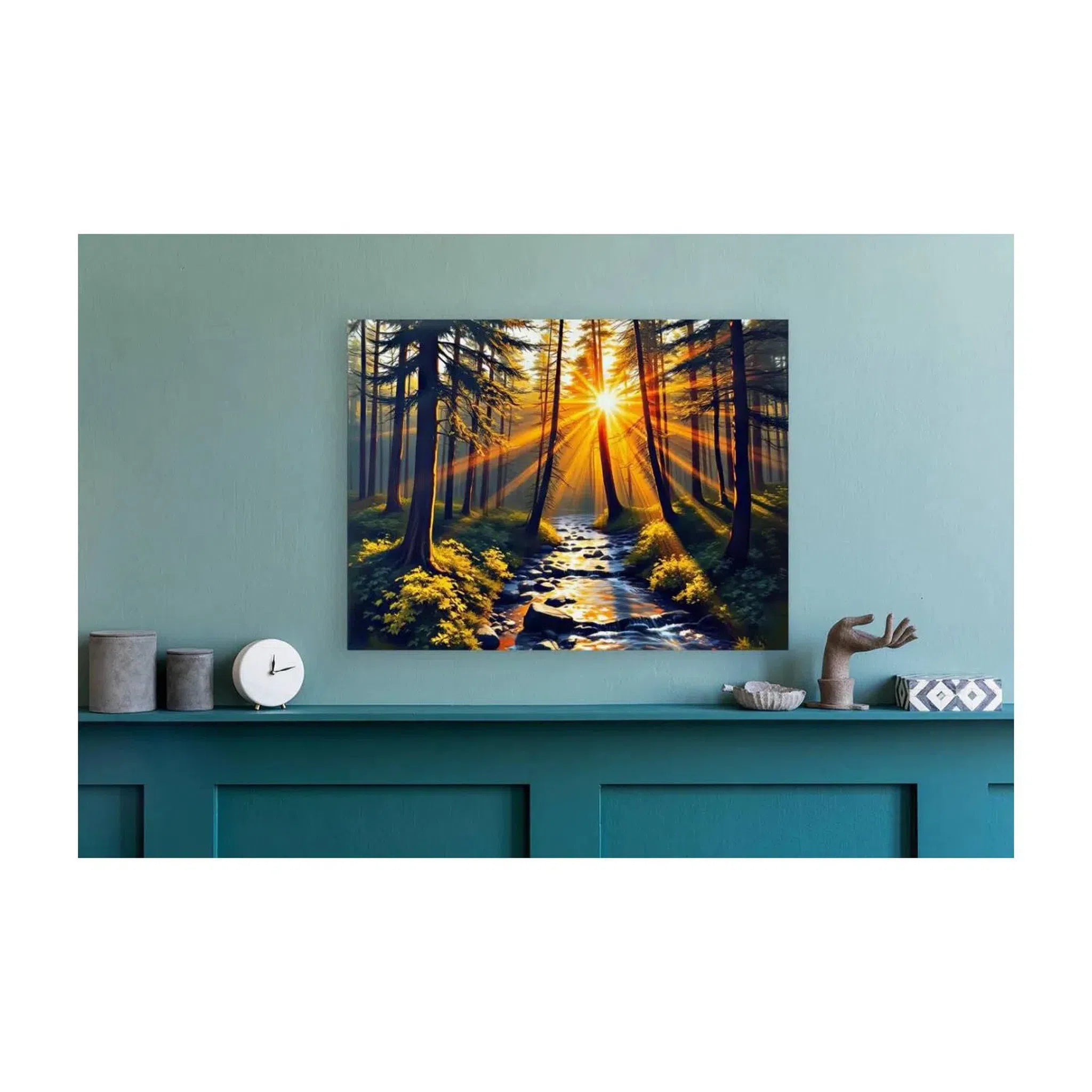 Golden Light Illumination Nature Art Print 43713 Visual Wall Art