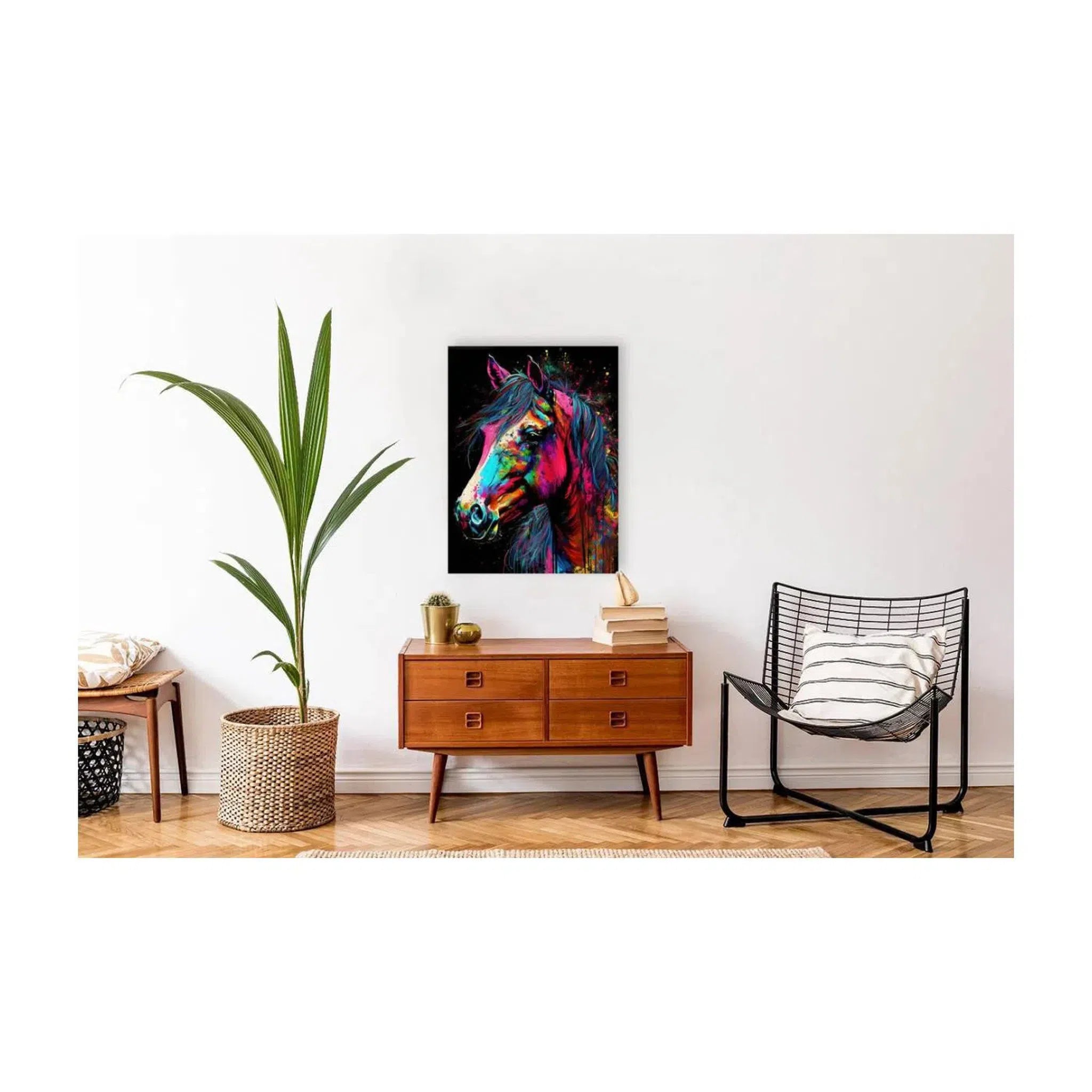 Gorgeous Horse Portrait, Animal Art Print 34103 Visual Wall Art