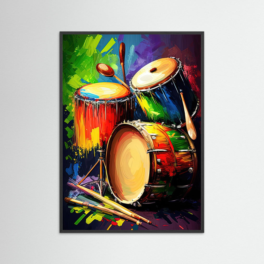 Babylon Drums, Percussion Art Print 23701