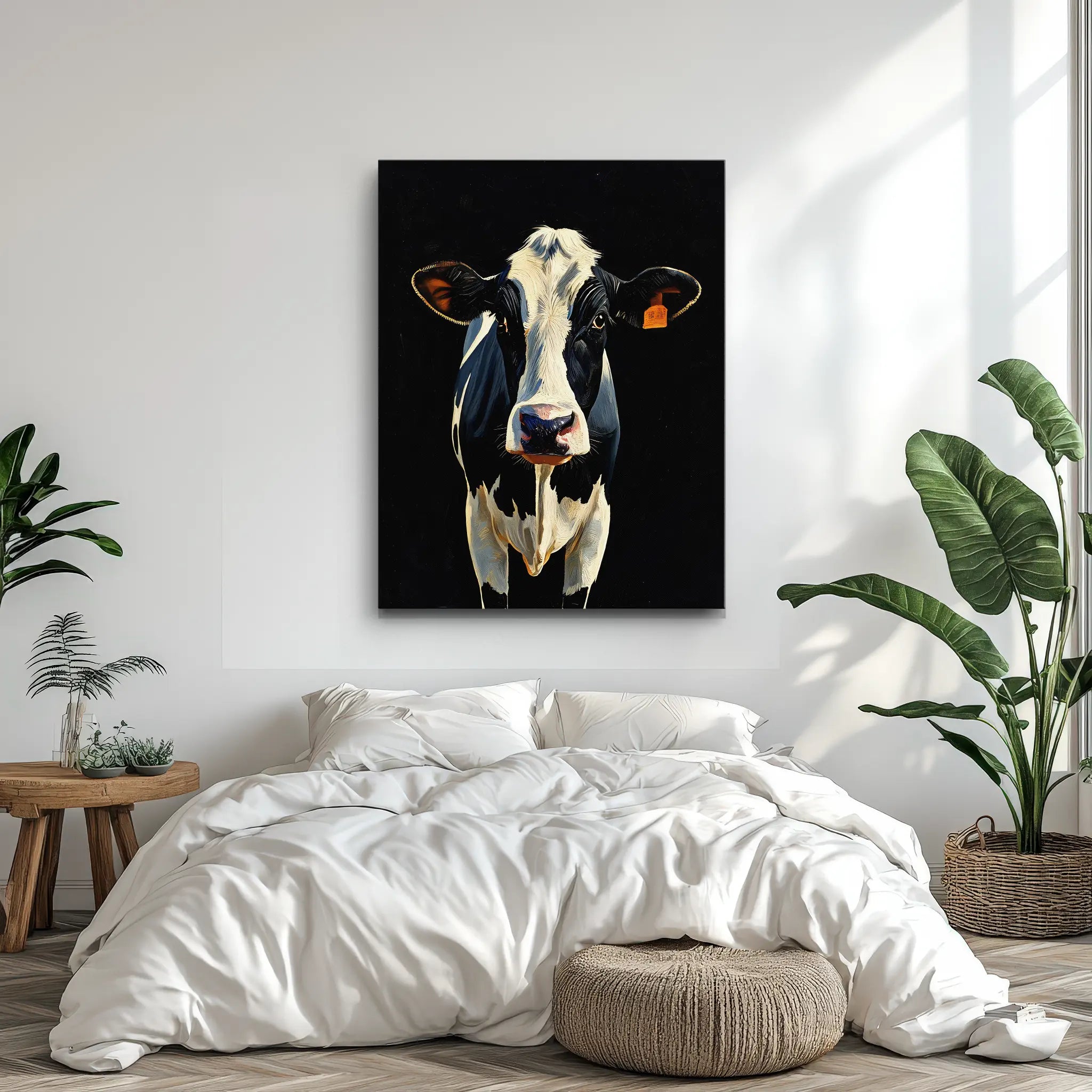 Holstein Classic Dairy Cow Giclée Print 456029 Visual Wall Art AR3:4V-AR4:5V Giclée Print
