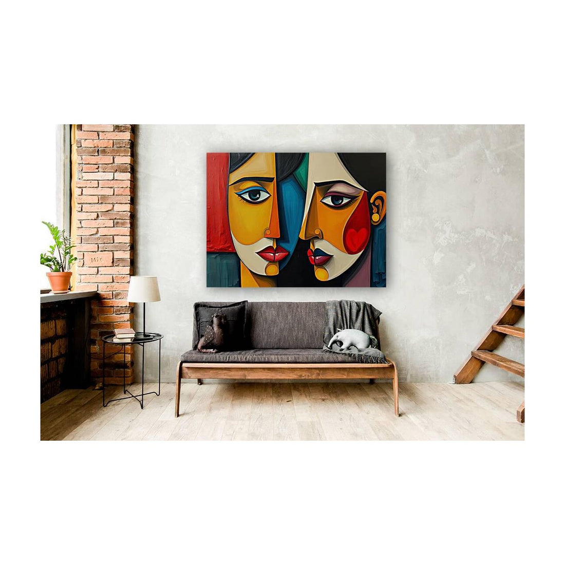 Identical, Abstract Art Print 43621 Visual Wall Art