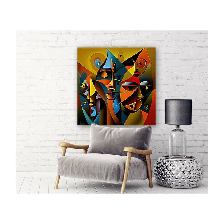 Imitation, Abstract Art Print 11101 Visual Wall Art