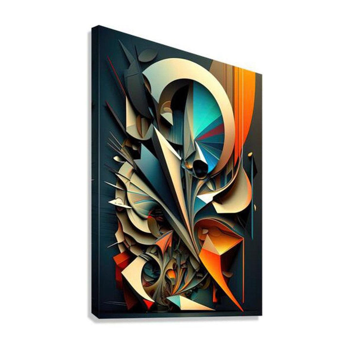 Imprint Abstract Art Print 23644 Giclée Stretched Canvas Print Visual Wall Art