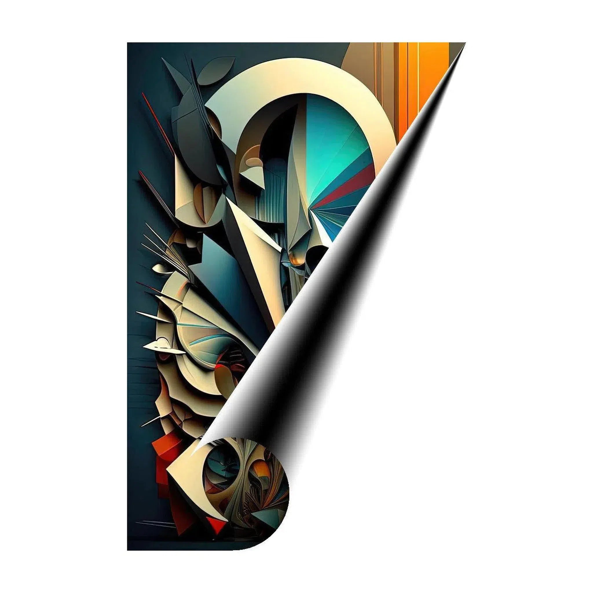 Imprint Abstract Art Print 23644 Giclée Fine Art Matte Paper Print Visual Wall Art