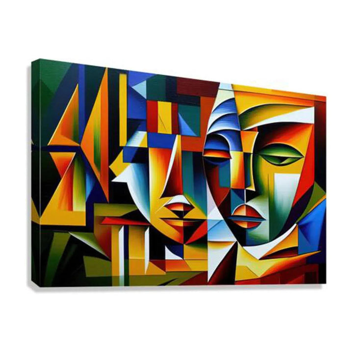 Insight, Abstract Art Print 32538 Giclée Stretched Canvas Print Visual Wall Art