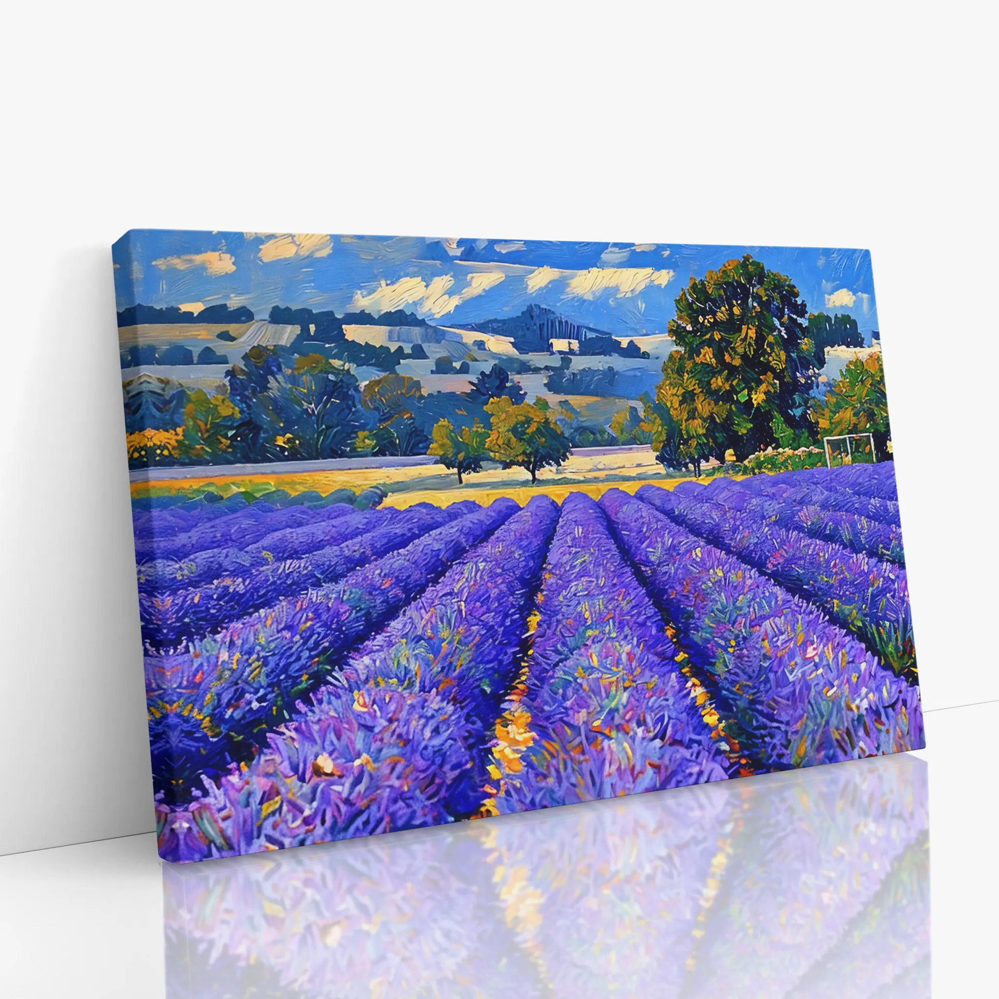 Lavender Field Landscape Giclée Print 323026 Visual Wall Art AR3:2H Giclée Print