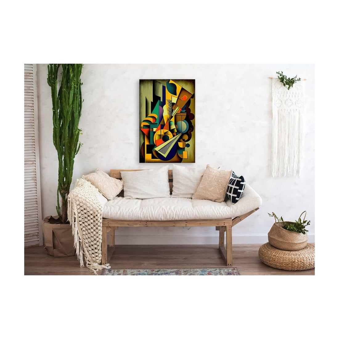 Leaving Spaces, Abstract Art Print 23600 Visual Wall Art