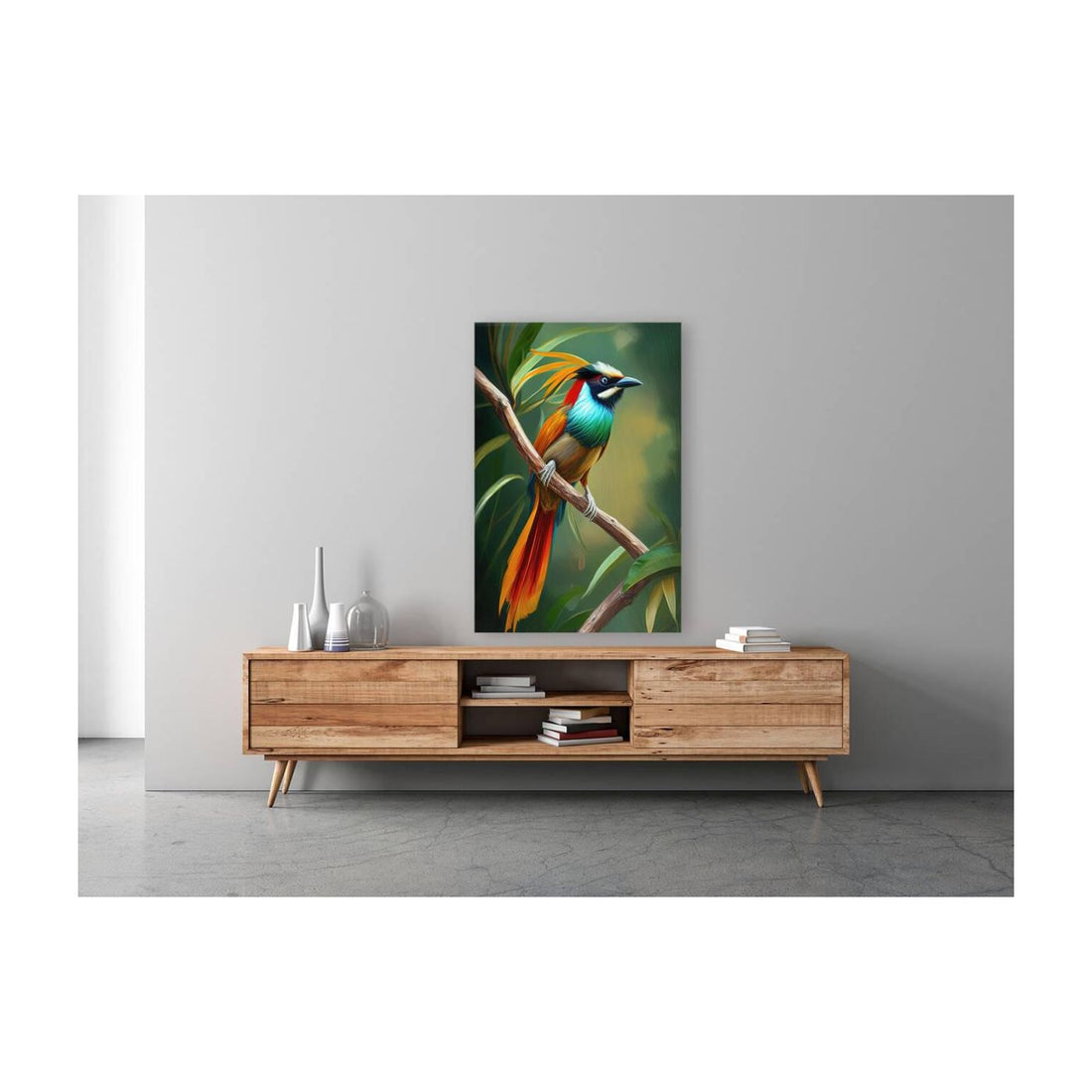 Lesser Of Paradise, Bird Art Print 23256 Visual Wall Art