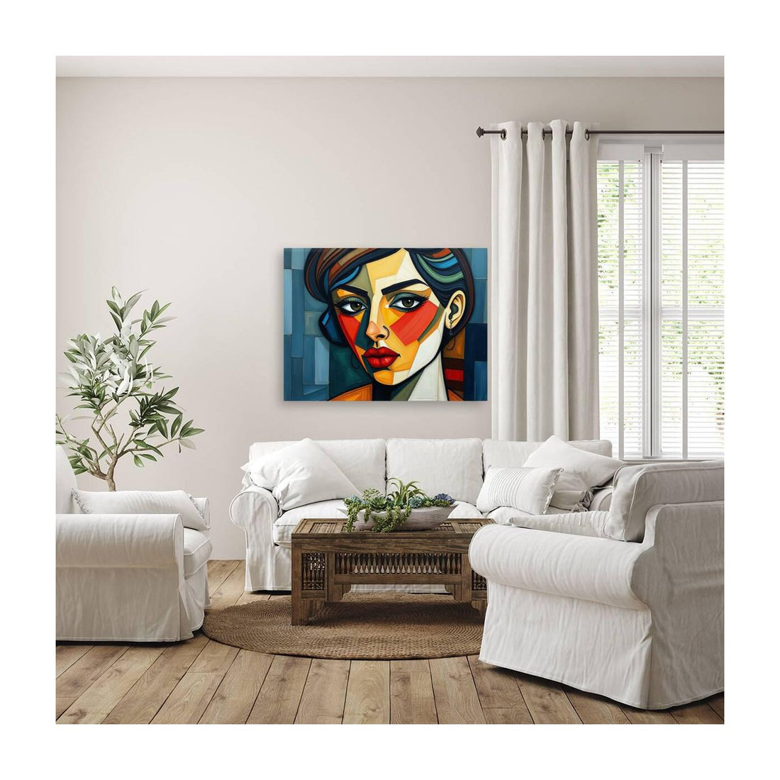 Looking For Romance, Abstract Art Print 43605 Visual Wall Art