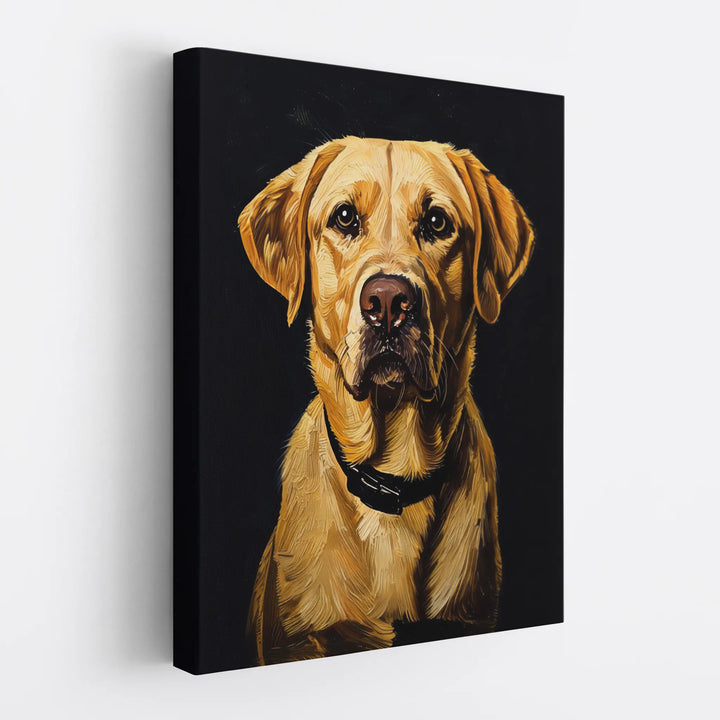 Loyal Yellow Labrador) Loyal Giclée Print 456037 Visual Wall Art AR3:4V-AR4:5V Giclée Print