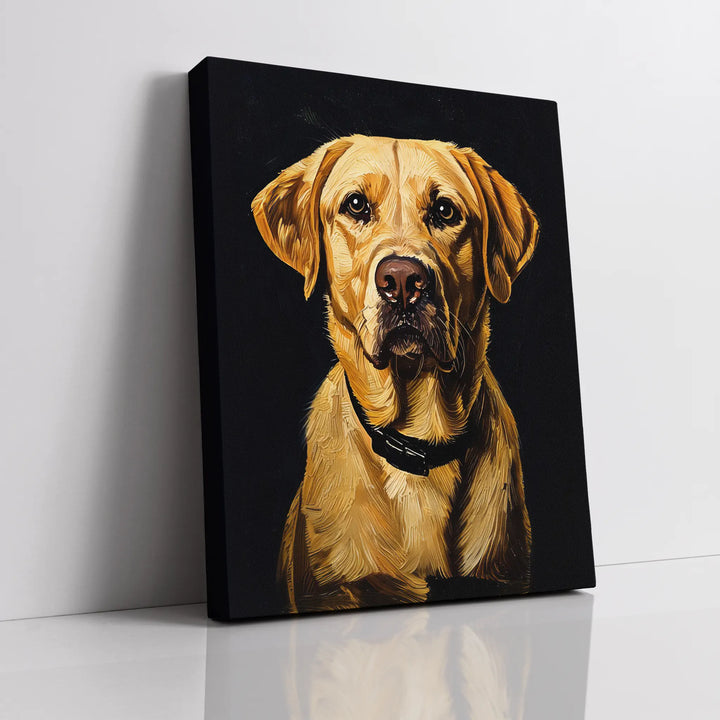 Loyal Yellow Labrador) Loyal Giclée Print 456037 Visual Wall Art AR3:4V-AR4:5V Giclée Print