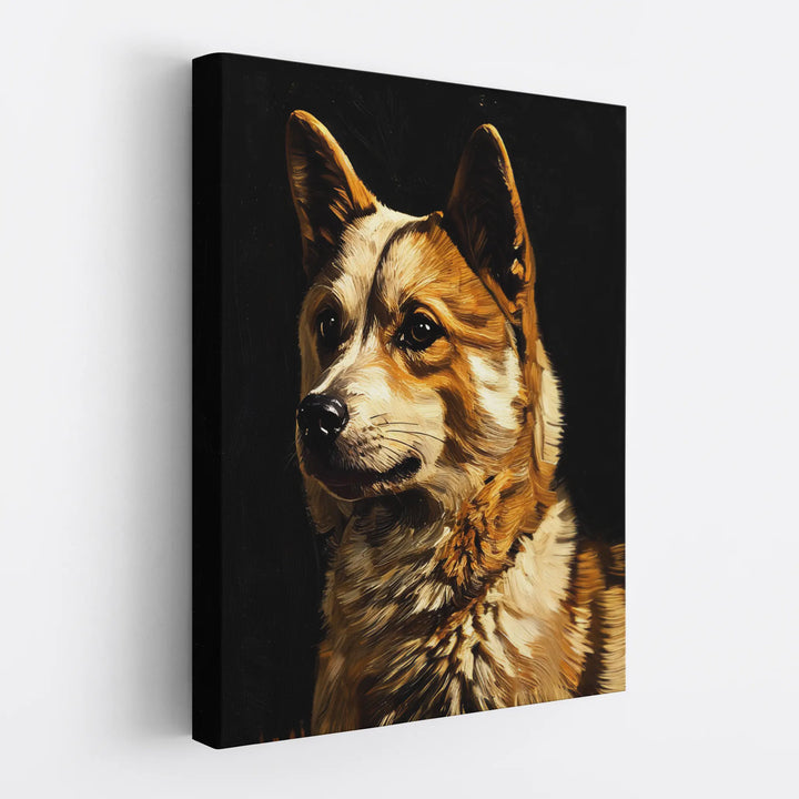 Majestic Corgi Profile Giclée Print 456038 Visual Wall Art AR3:4V-AR4:5V Giclée Print