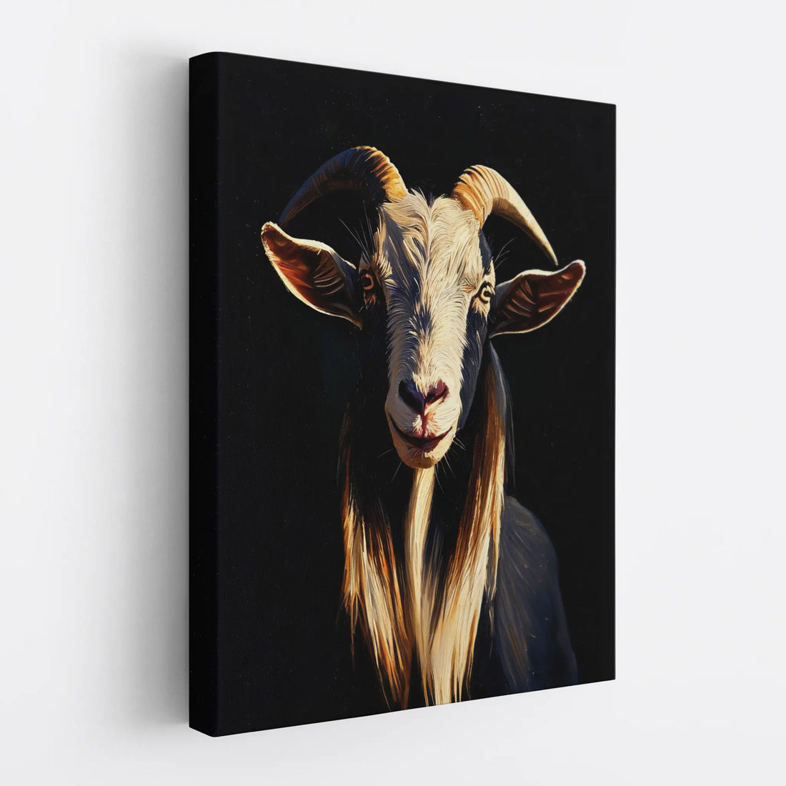 Majestic Horned Goat Giclée Print 456039 Visual Wall Art AR3:4V-AR4:5V Giclée Print
