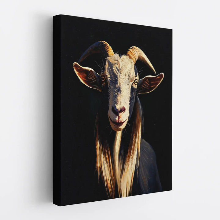 Majestic Horned Goat Giclée Print 456039 Visual Wall Art AR3:4V-AR4:5V Giclée Print