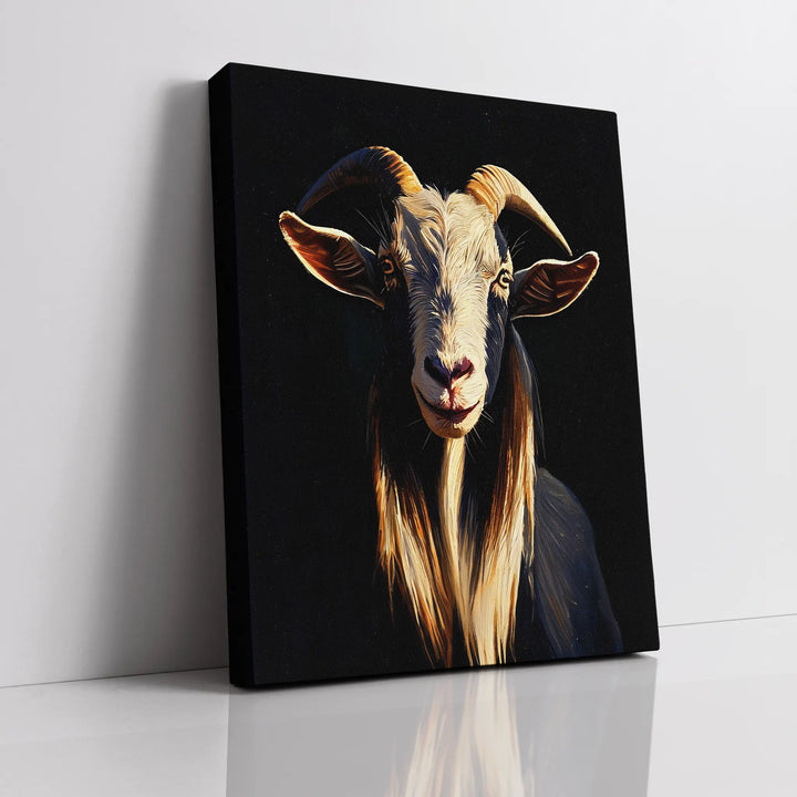Majestic Horned Goat Giclée Print 456039 Visual Wall Art AR3:4V-AR4:5V Giclée Print