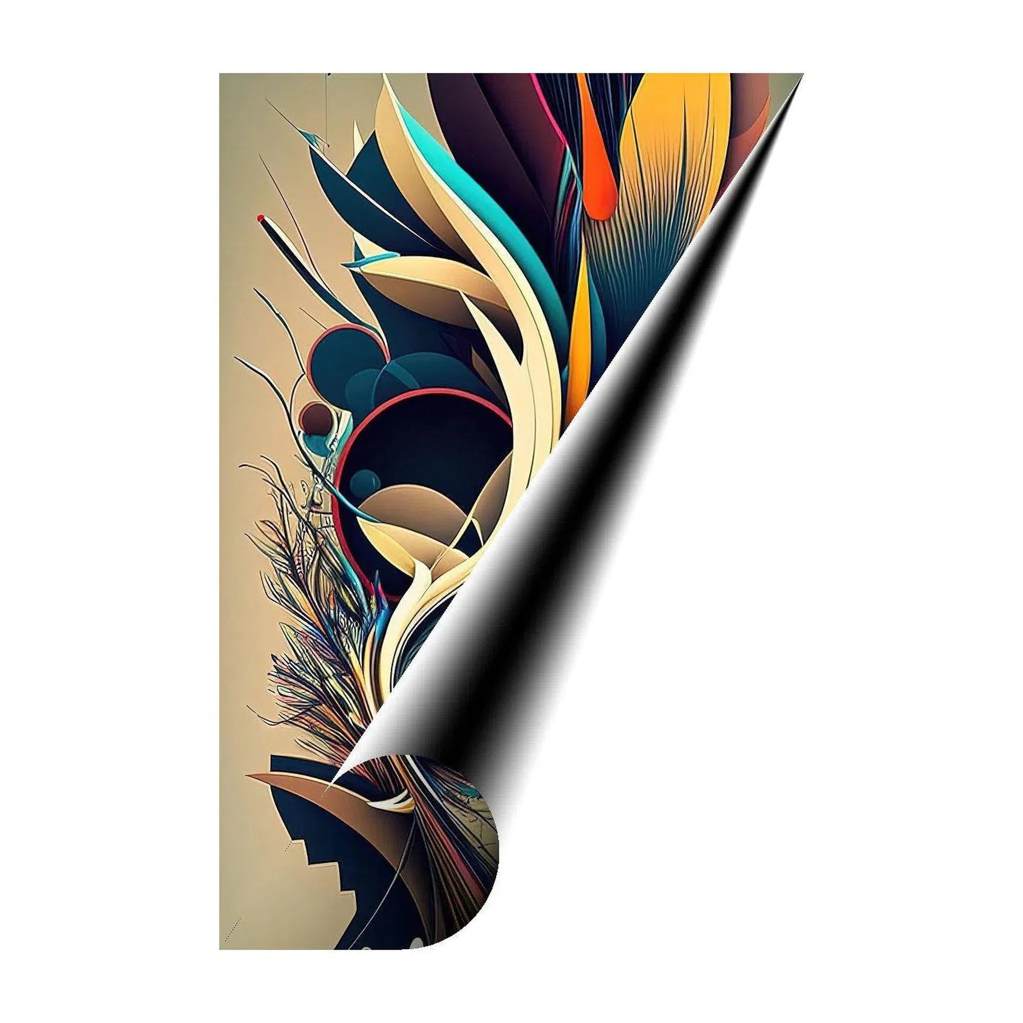 Making Choices, Abstract Art Print 23625 Giclée Fine Art Matte Paper Print Visual Wall Art