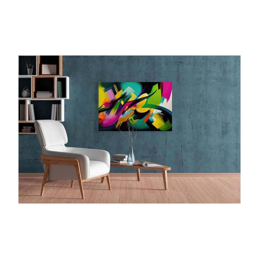 Mixed, Abstract Art Print 32802 Visual Wall Art