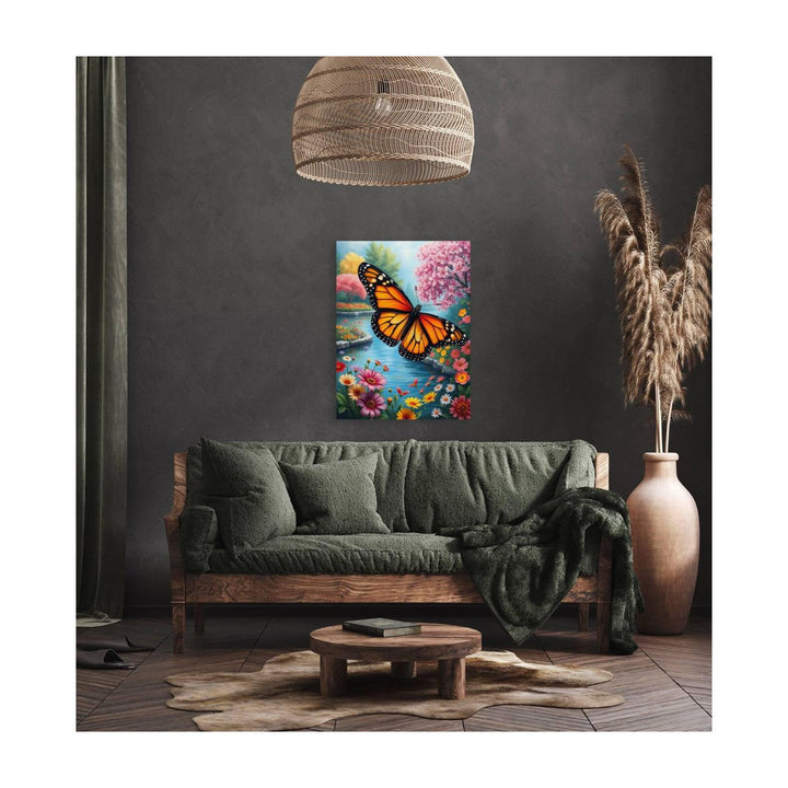 Monarch Butterfly Plexippus, Insect Art Print 34255 Visual Wall Art