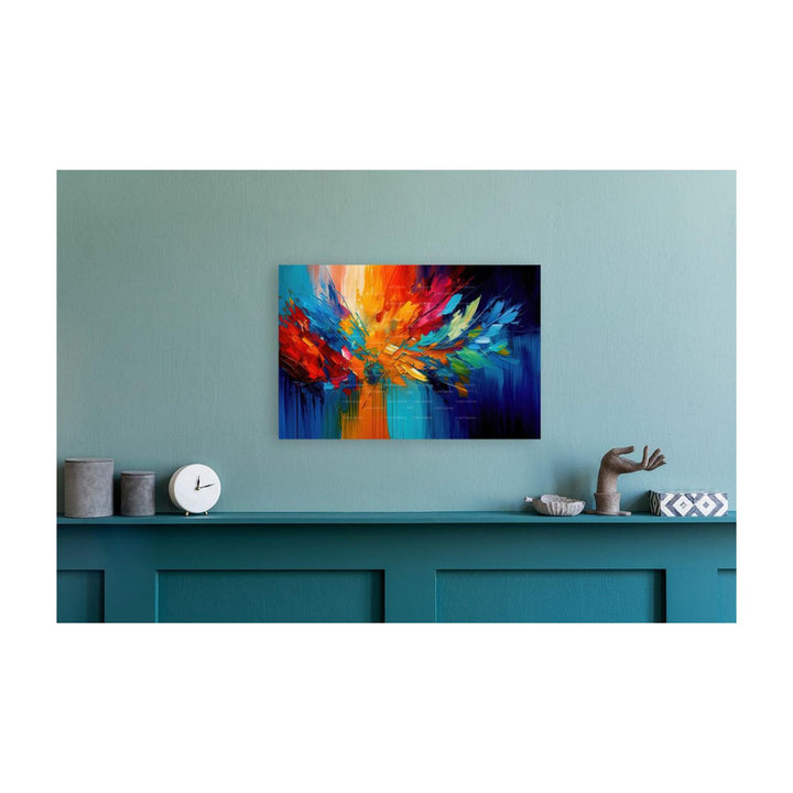 Mottle Abstract, Splatter Art Print 32530 Visual Wall Art