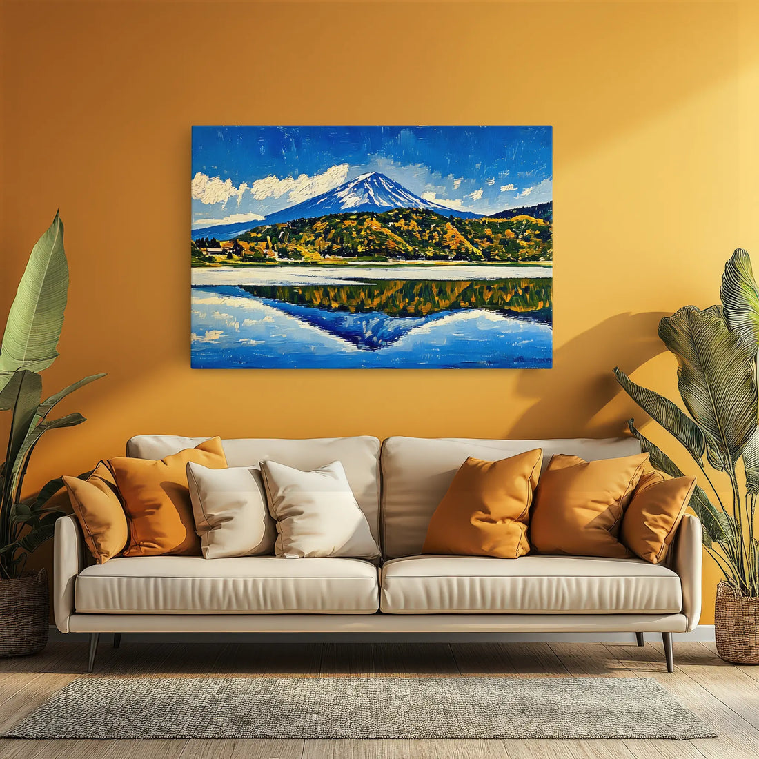 Mount Fuji Reflection Giclée Print 323031 Visual Wall Art AR3:2H Giclée Print