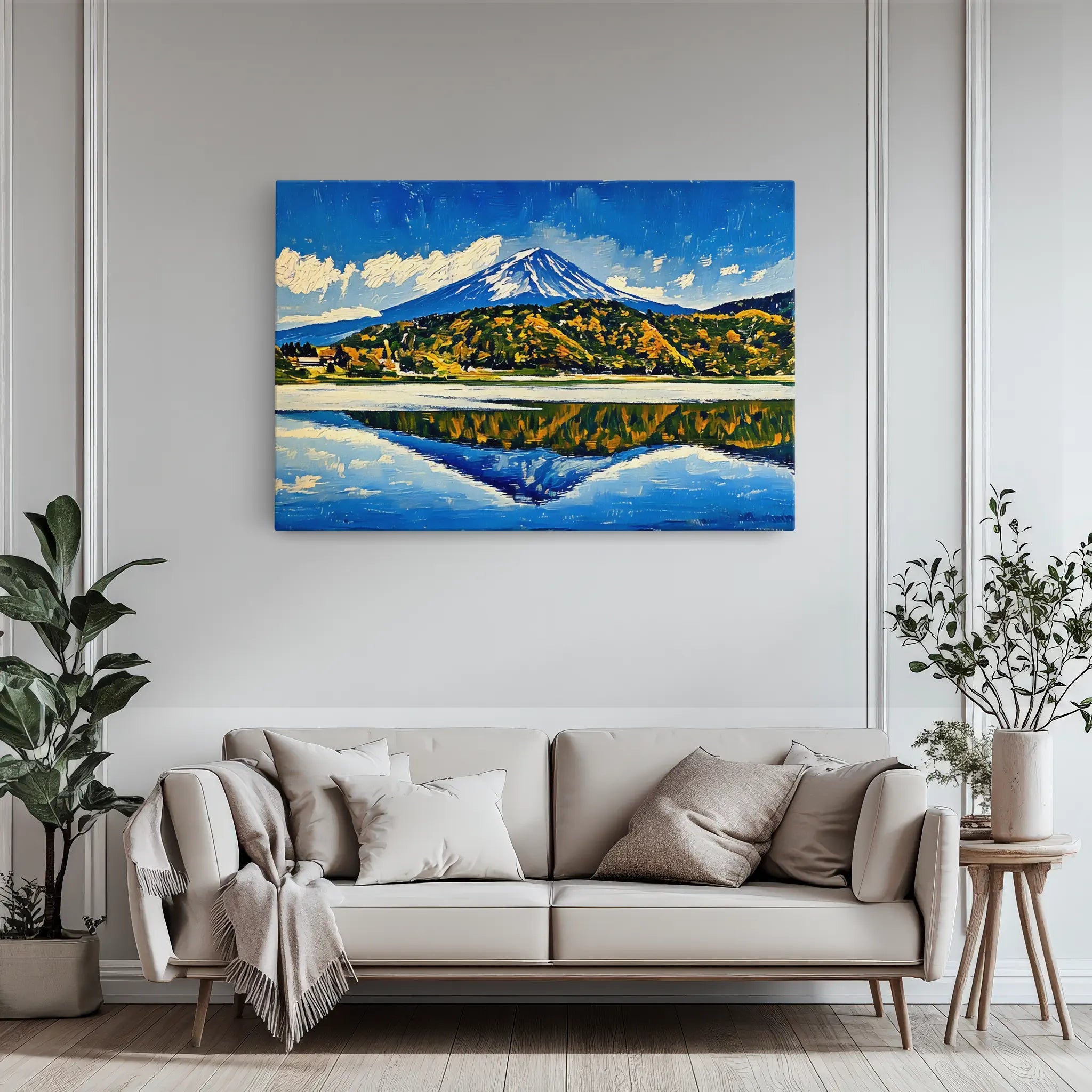 Mount Fuji Reflection Giclée Print 323031 Visual Wall Art AR3:2H Giclée Print