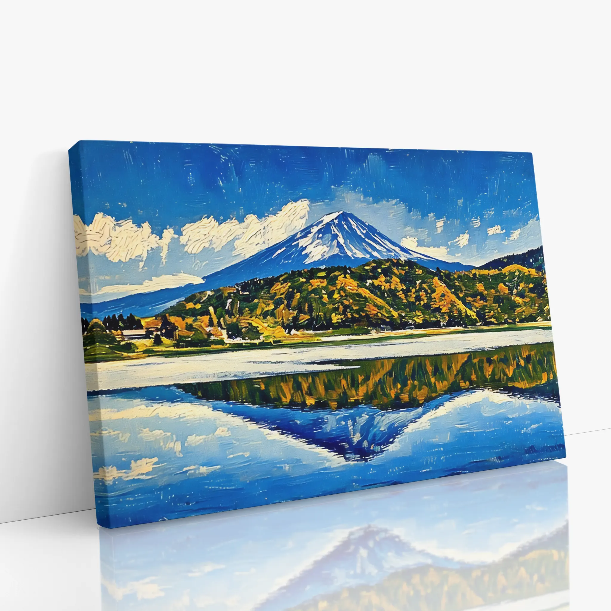 Mount Fuji Reflection Giclée Print 323031 Visual Wall Art AR3:2H Giclée Print